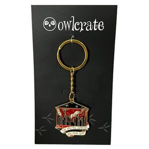 OwlCrate This Savage Song Keychain - February 2022 "Among the Monsters"